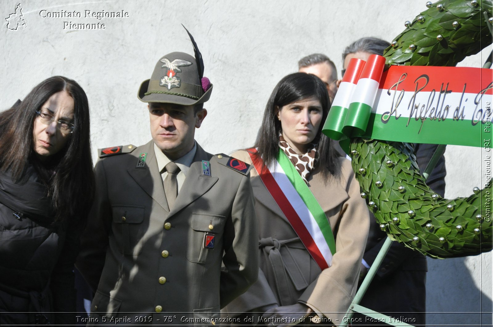 Torino 5 Aprile 2019 - 75 Commemorazione del Martinetto di Torino - Croce Rossa Italiana - Comitato Regionale del Piemonte