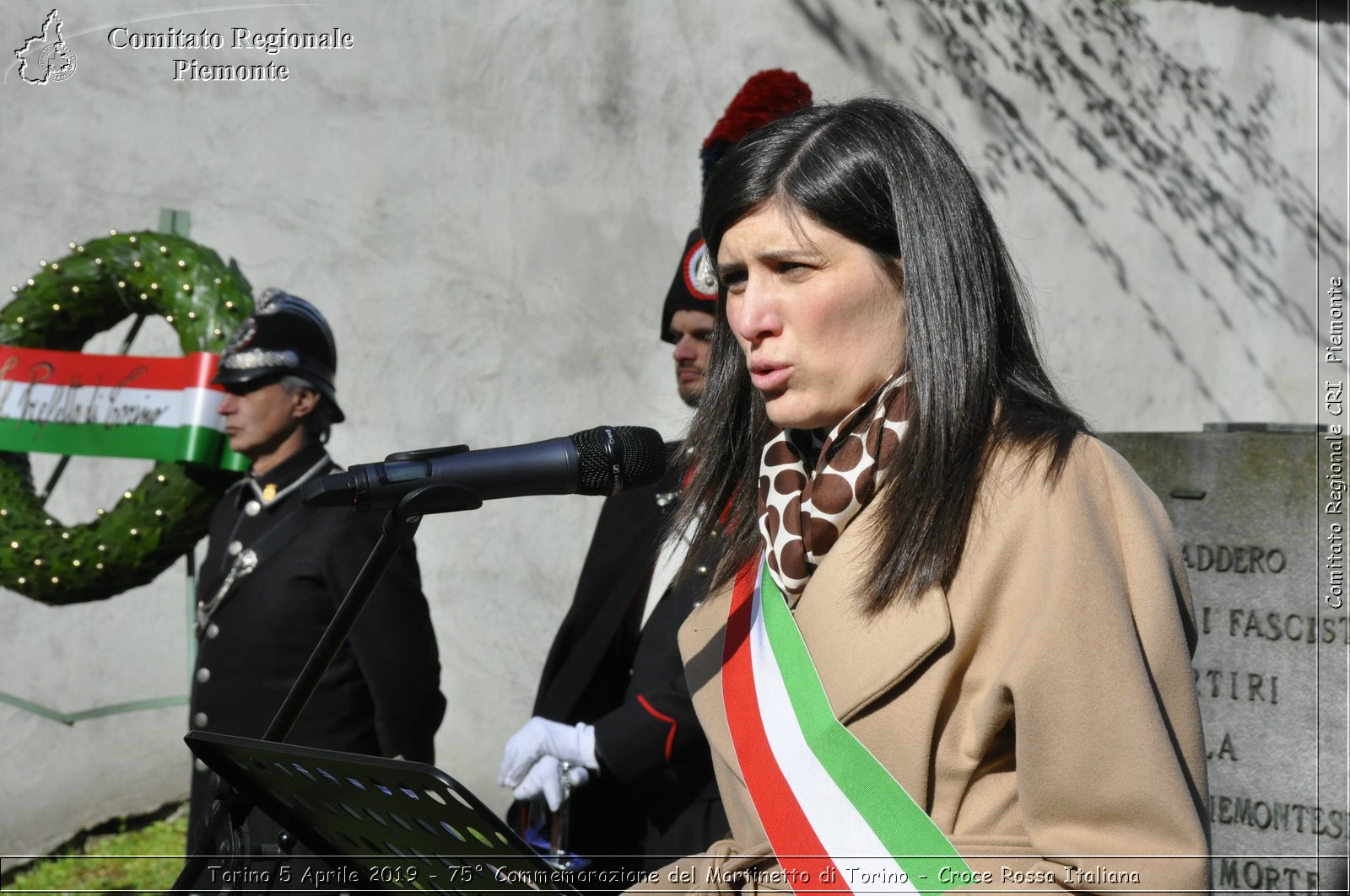 Torino 5 Aprile 2019 - 75 Commemorazione del Martinetto di Torino - Croce Rossa Italiana - Comitato Regionale del Piemonte