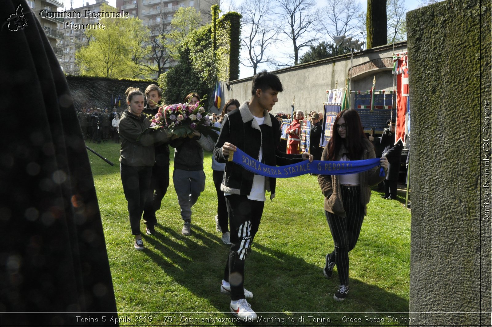 Torino 5 Aprile 2019 - 75 Commemorazione del Martinetto di Torino - Croce Rossa Italiana - Comitato Regionale del Piemonte