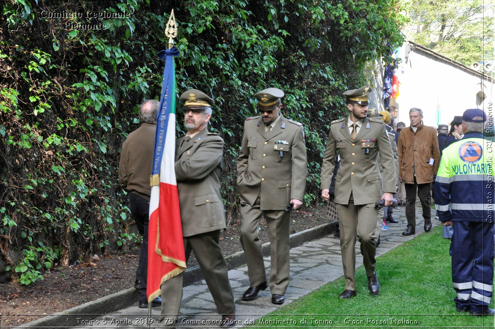 Torino 5 Aprile 2019 - 75 Commemorazione del Martinetto di Torino - Croce Rossa Italiana - Comitato Regionale del Piemonte