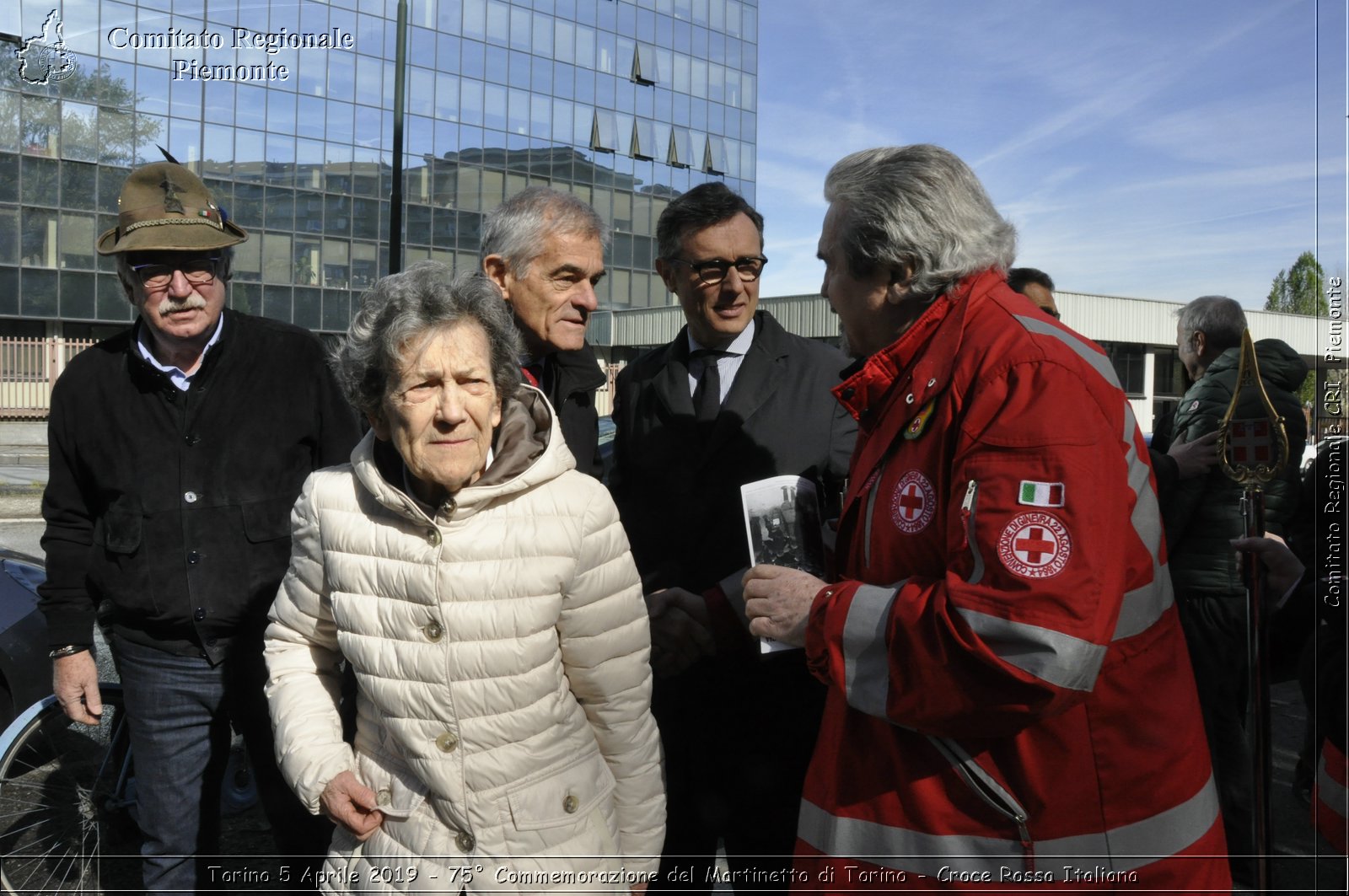 Torino 5 Aprile 2019 - 75 Commemorazione del Martinetto di Torino - Croce Rossa Italiana - Comitato Regionale del Piemonte