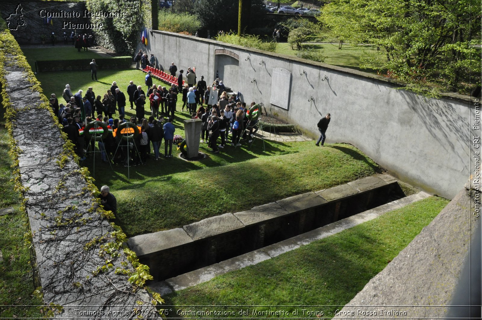 Torino 5 Aprile 2019 - 75 Commemorazione del Martinetto di Torino - Croce Rossa Italiana - Comitato Regionale del Piemonte