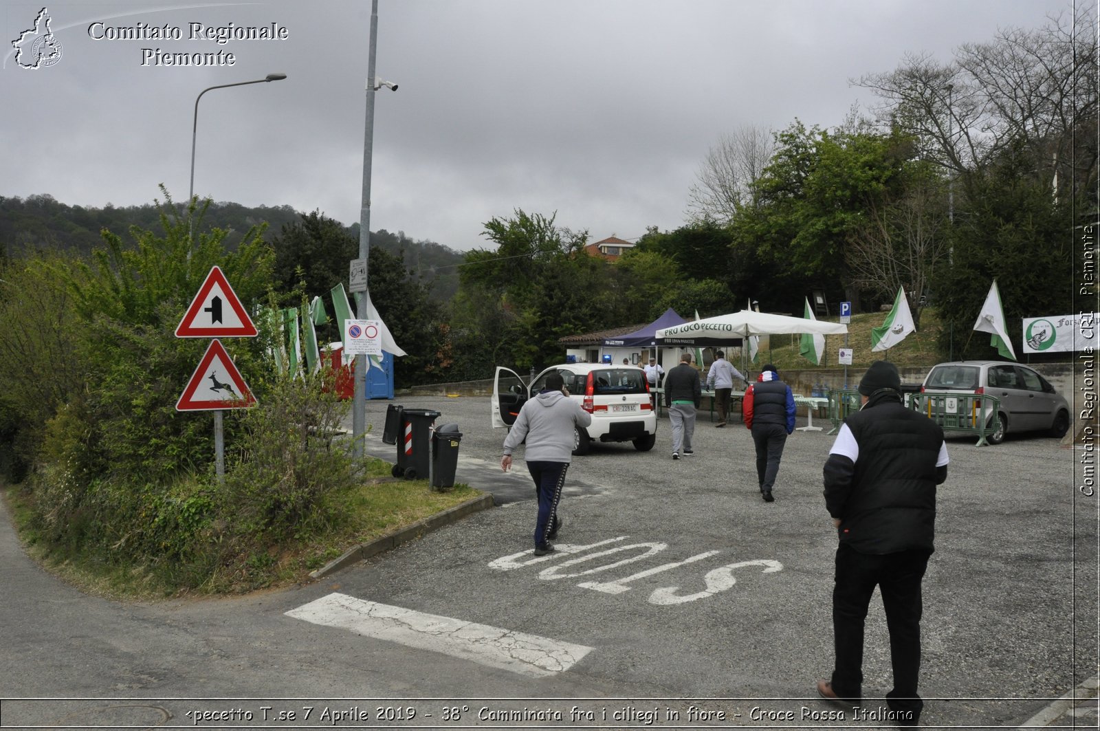 Pecetto T.se 7 Aprile 2019 - 38 Camminata fra i ciliegi in fiore - Croce Rossa Italiana - Comitato Regionale del Piemonte