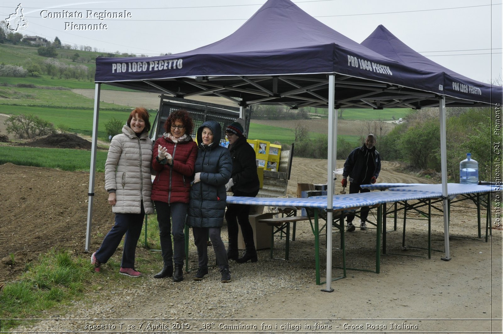 Pecetto T.se 7 Aprile 2019 - 38 Camminata fra i ciliegi in fiore - Croce Rossa Italiana - Comitato Regionale del Piemonte