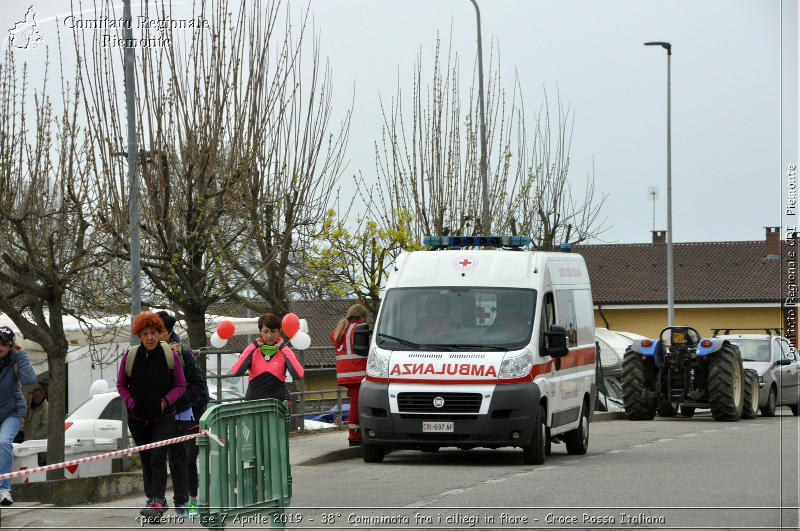 Pecetto T.se 7 Aprile 2019 - 38 Camminata fra i ciliegi in fiore - Croce Rossa Italiana - Comitato Regionale del Piemonte