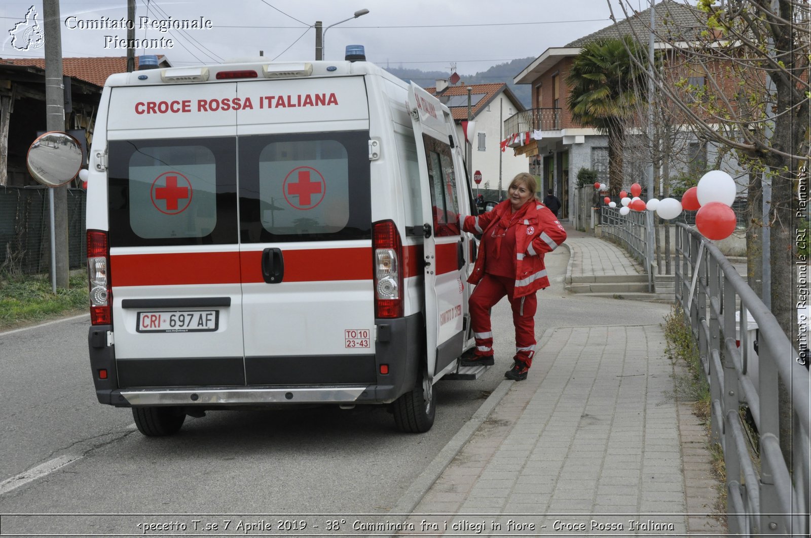 Pecetto T.se 7 Aprile 2019 - 38 Camminata fra i ciliegi in fiore - Croce Rossa Italiana - Comitato Regionale del Piemonte