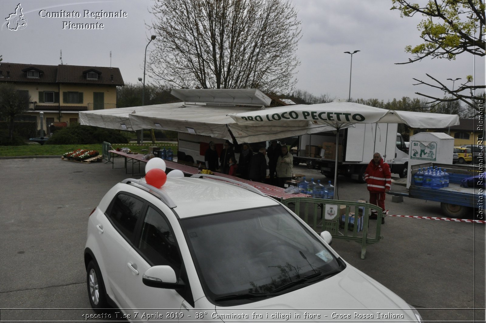 Pecetto T.se 7 Aprile 2019 - 38 Camminata fra i ciliegi in fiore - Croce Rossa Italiana - Comitato Regionale del Piemonte