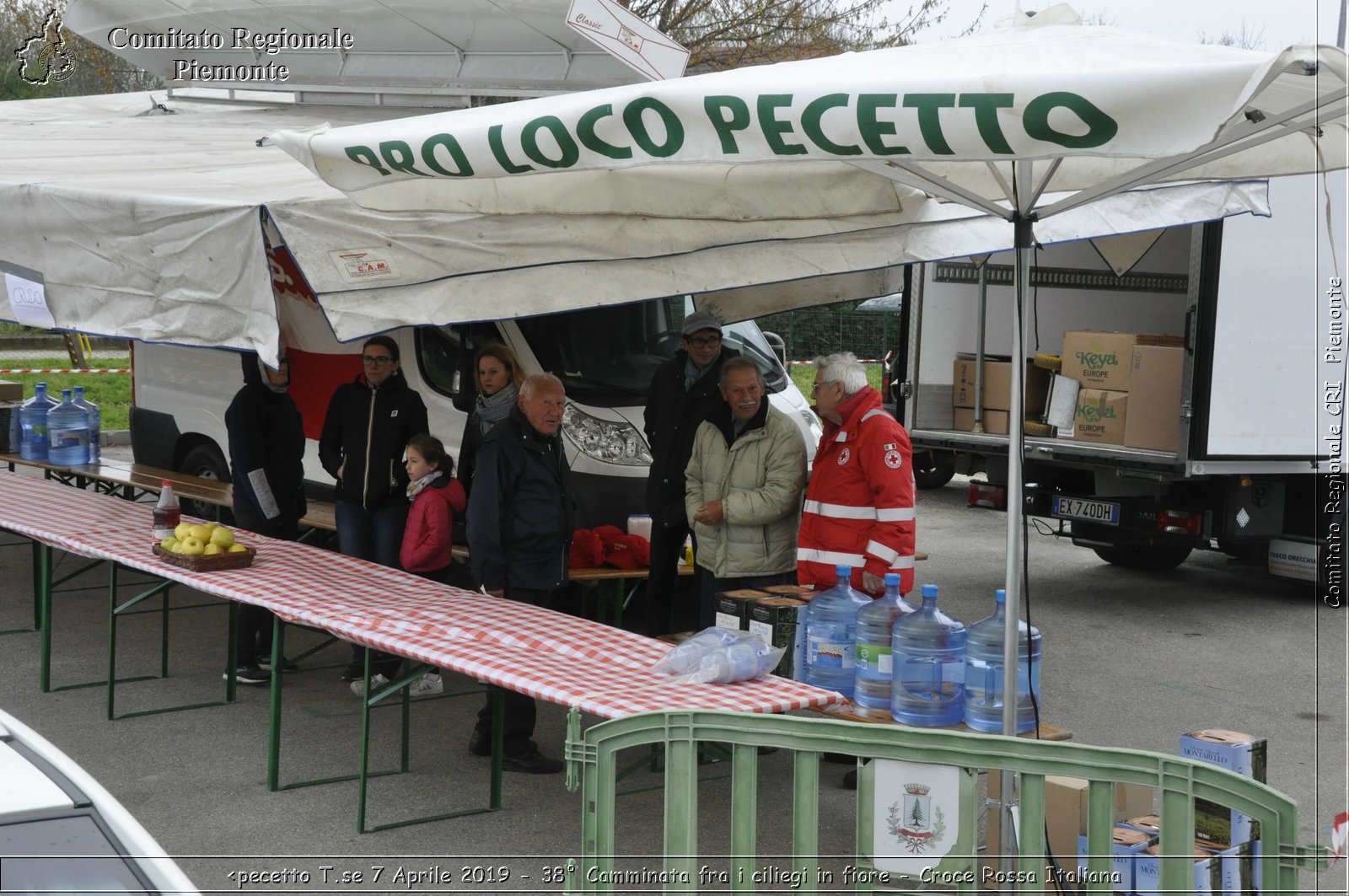 Pecetto T.se 7 Aprile 2019 - 38 Camminata fra i ciliegi in fiore - Croce Rossa Italiana - Comitato Regionale del Piemonte