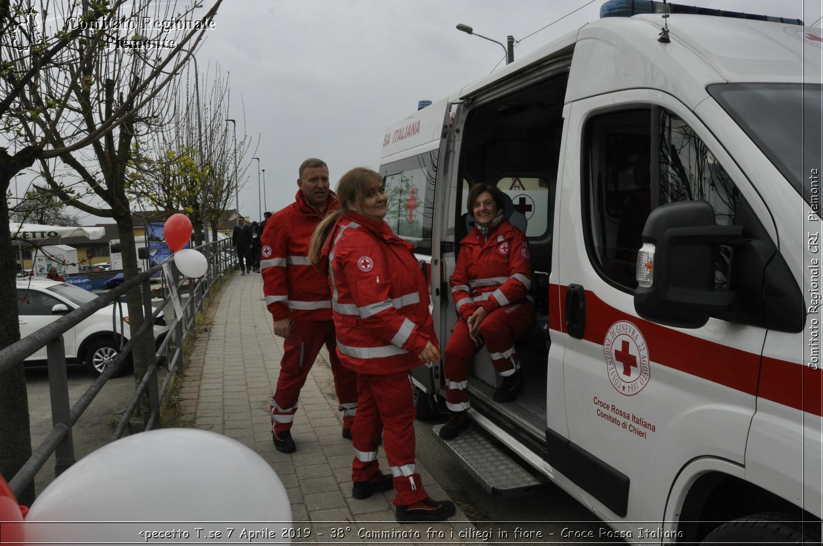 Pecetto T.se 7 Aprile 2019 - 38 Camminata fra i ciliegi in fiore - Croce Rossa Italiana - Comitato Regionale del Piemonte