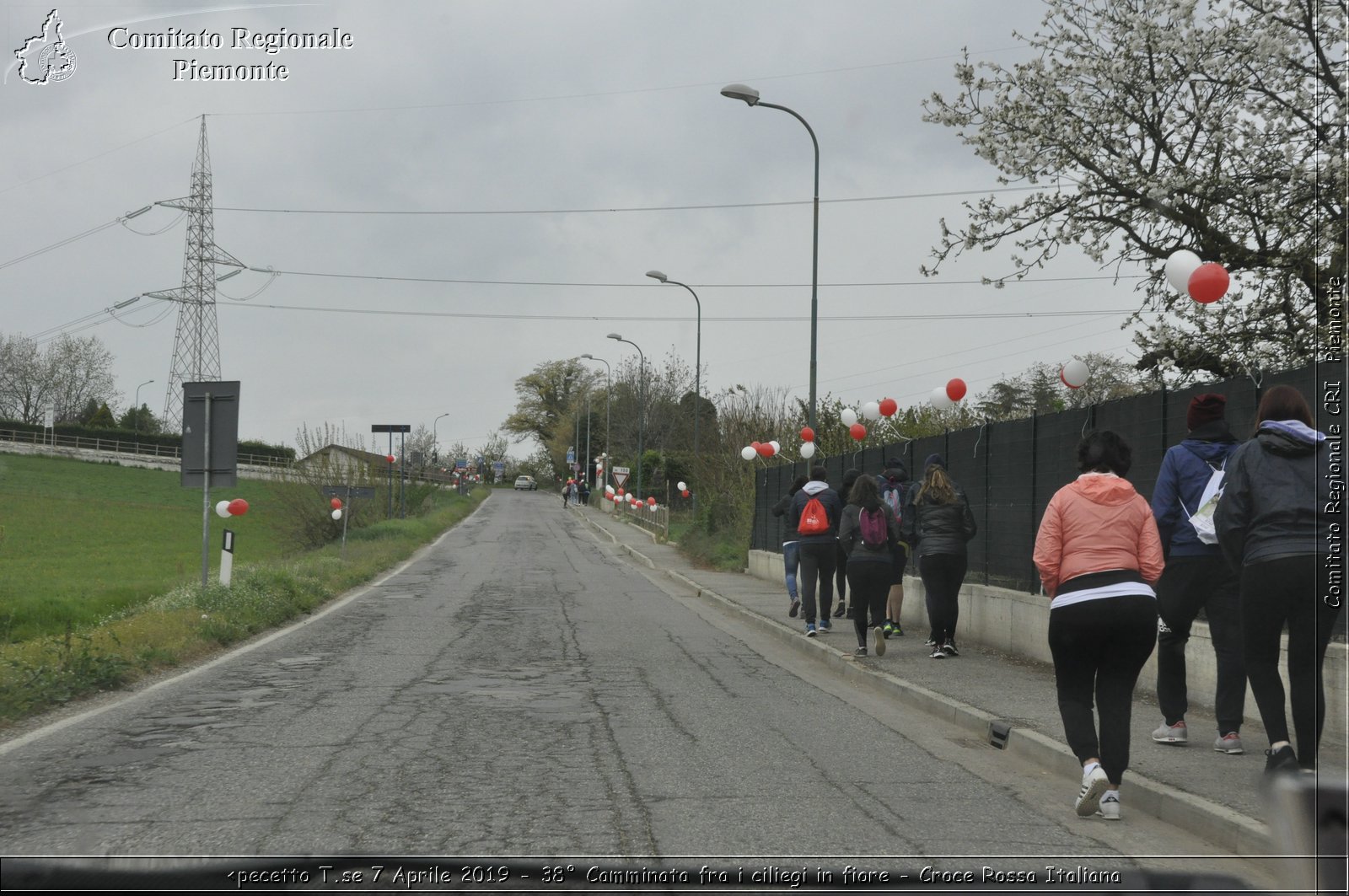 Pecetto T.se 7 Aprile 2019 - 38 Camminata fra i ciliegi in fiore - Croce Rossa Italiana - Comitato Regionale del Piemonte