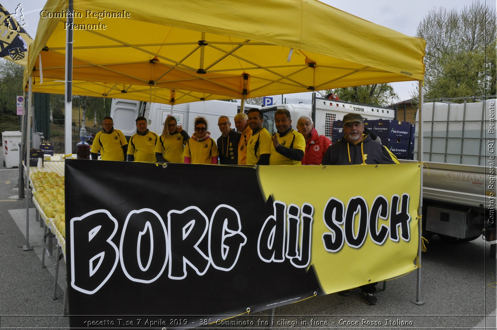 Pecetto T.se 7 Aprile 2019 - 38 Camminata fra i ciliegi in fiore - Croce Rossa Italiana - Comitato Regionale del Piemonte