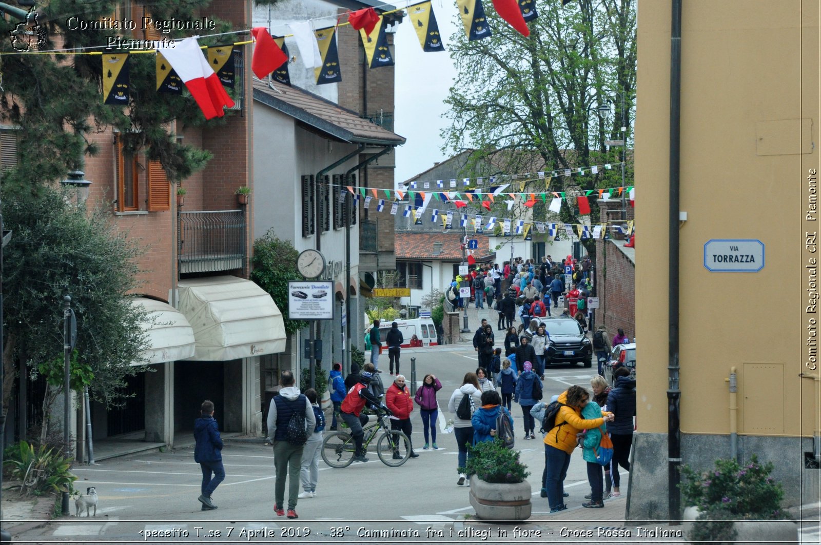 Pecetto T.se 7 Aprile 2019 - 38 Camminata fra i ciliegi in fiore - Croce Rossa Italiana - Comitato Regionale del Piemonte