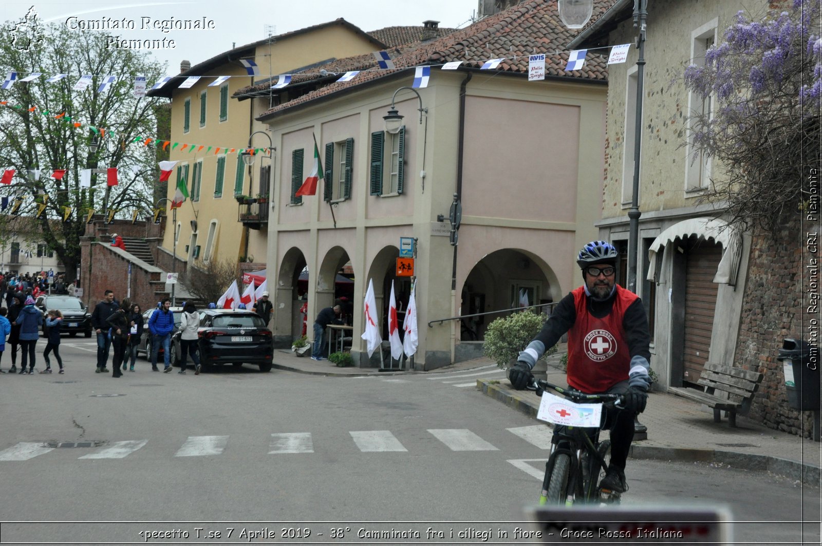 Pecetto T.se 7 Aprile 2019 - 38 Camminata fra i ciliegi in fiore - Croce Rossa Italiana - Comitato Regionale del Piemonte