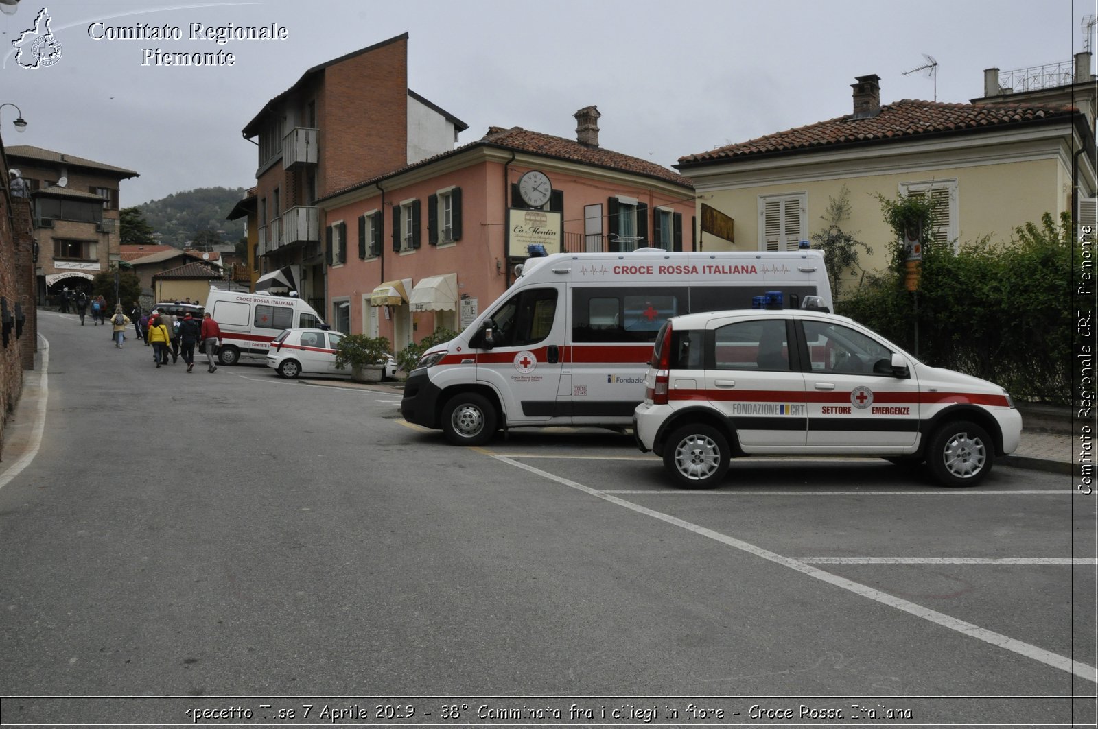 Pecetto T.se 7 Aprile 2019 - 38 Camminata fra i ciliegi in fiore - Croce Rossa Italiana - Comitato Regionale del Piemonte