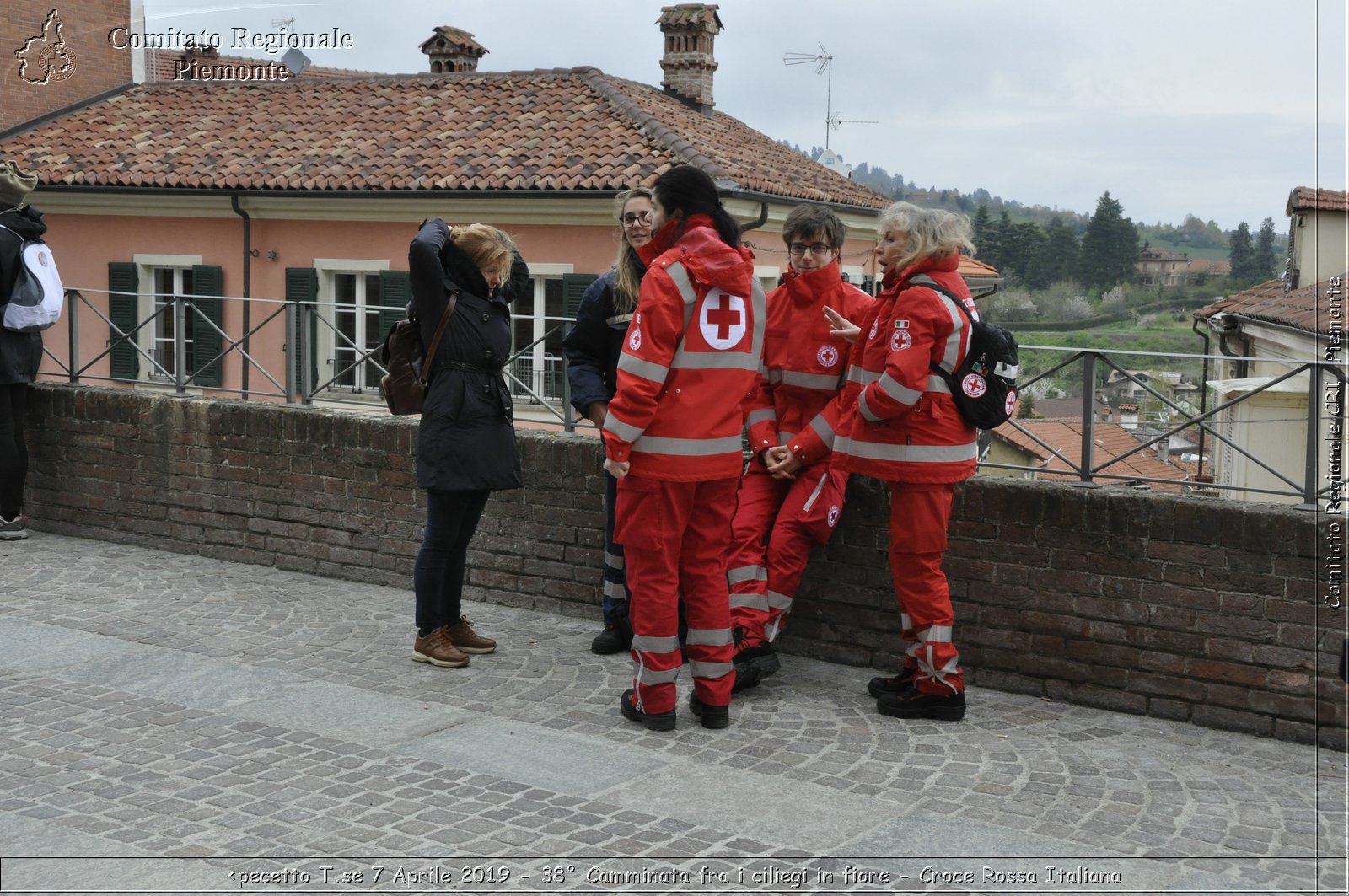 Pecetto T.se 7 Aprile 2019 - 38 Camminata fra i ciliegi in fiore - Croce Rossa Italiana - Comitato Regionale del Piemonte