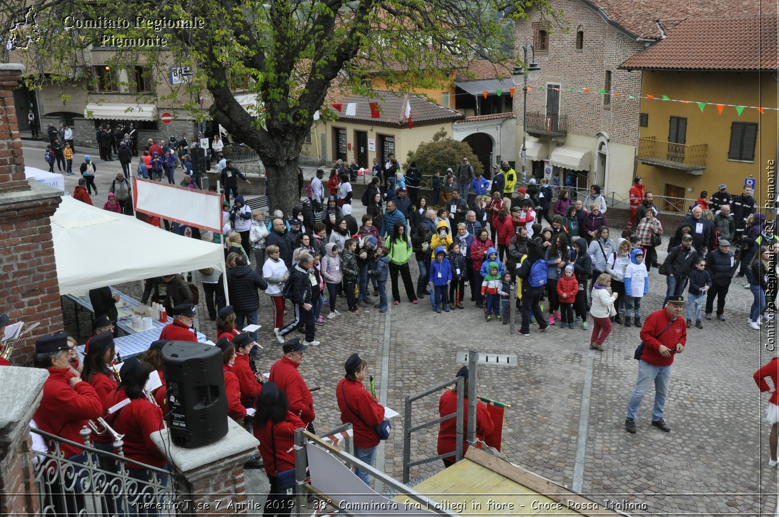 Pecetto T.se 7 Aprile 2019 - 38 Camminata fra i ciliegi in fiore - Croce Rossa Italiana - Comitato Regionale del Piemonte