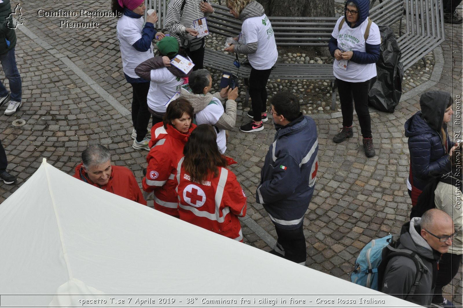 Pecetto T.se 7 Aprile 2019 - 38 Camminata fra i ciliegi in fiore - Croce Rossa Italiana - Comitato Regionale del Piemonte