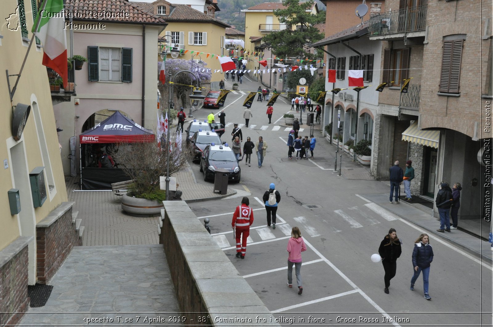 Pecetto T.se 7 Aprile 2019 - 38 Camminata fra i ciliegi in fiore - Croce Rossa Italiana - Comitato Regionale del Piemonte