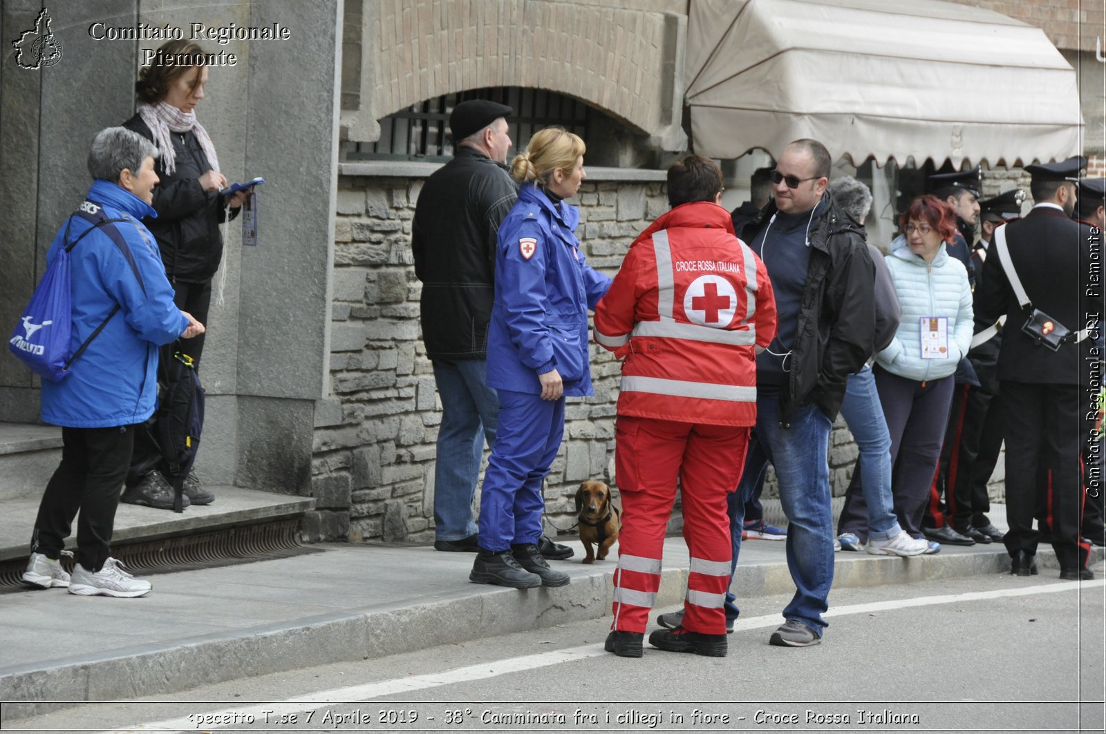 Pecetto T.se 7 Aprile 2019 - 38 Camminata fra i ciliegi in fiore - Croce Rossa Italiana - Comitato Regionale del Piemonte