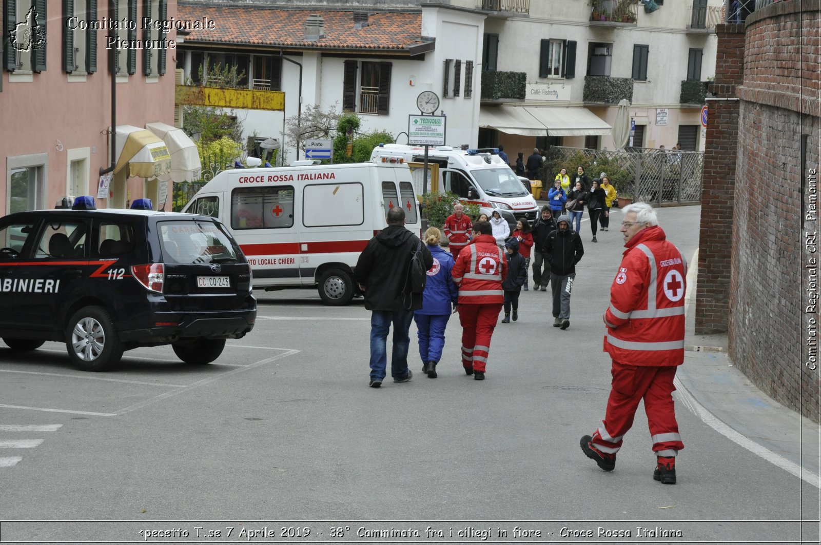 Pecetto T.se 7 Aprile 2019 - 38 Camminata fra i ciliegi in fiore - Croce Rossa Italiana - Comitato Regionale del Piemonte