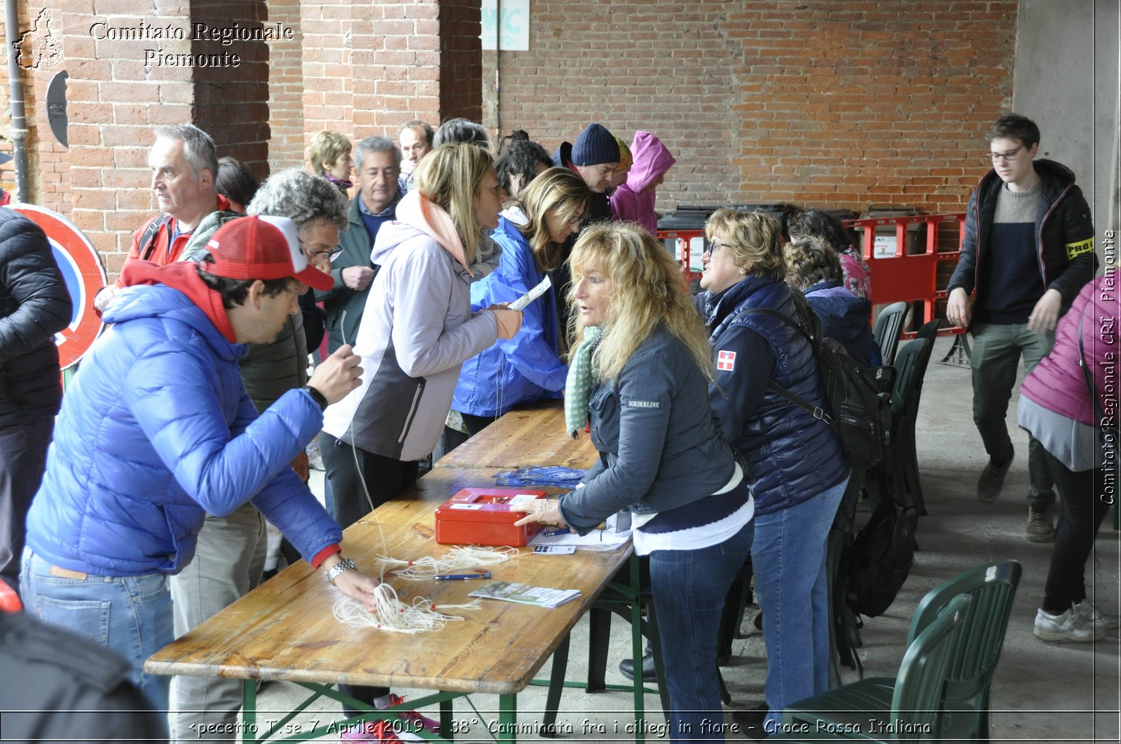 Pecetto T.se 7 Aprile 2019 - 38 Camminata fra i ciliegi in fiore - Croce Rossa Italiana - Comitato Regionale del Piemonte