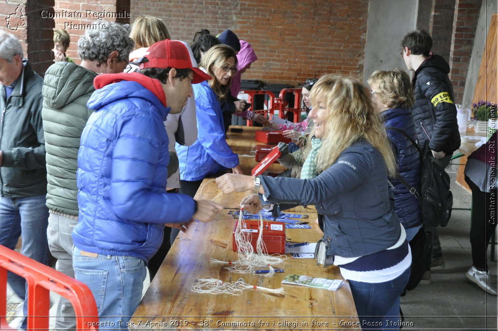 Pecetto T.se 7 Aprile 2019 - 38 Camminata fra i ciliegi in fiore - Croce Rossa Italiana - Comitato Regionale del Piemonte