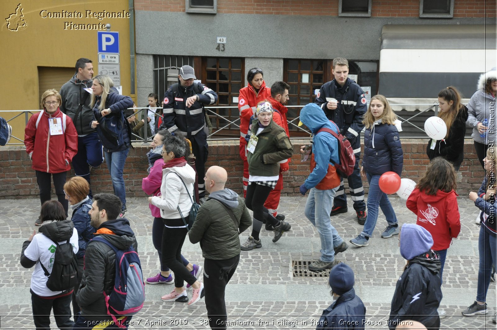 Pecetto T.se 7 Aprile 2019 - 38 Camminata fra i ciliegi in fiore - Croce Rossa Italiana - Comitato Regionale del Piemonte