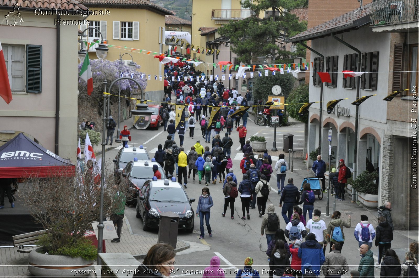 Pecetto T.se 7 Aprile 2019 - 38 Camminata fra i ciliegi in fiore - Croce Rossa Italiana - Comitato Regionale del Piemonte