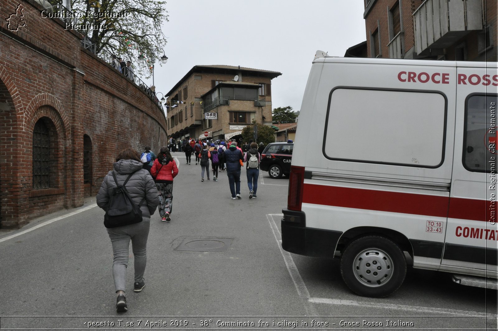 Pecetto T.se 7 Aprile 2019 - 38 Camminata fra i ciliegi in fiore - Croce Rossa Italiana - Comitato Regionale del Piemonte