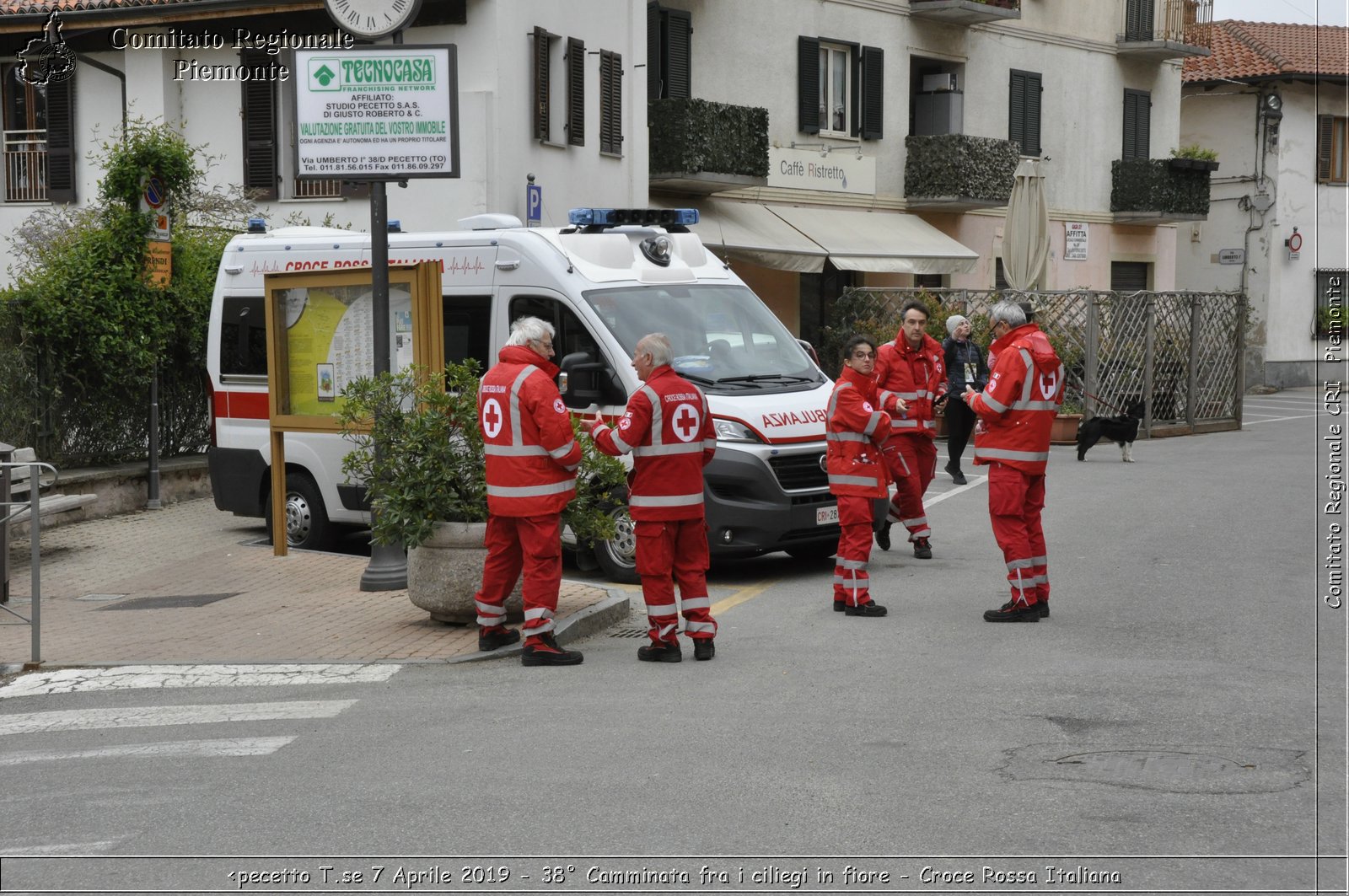 Pecetto T.se 7 Aprile 2019 - 38 Camminata fra i ciliegi in fiore - Croce Rossa Italiana - Comitato Regionale del Piemonte