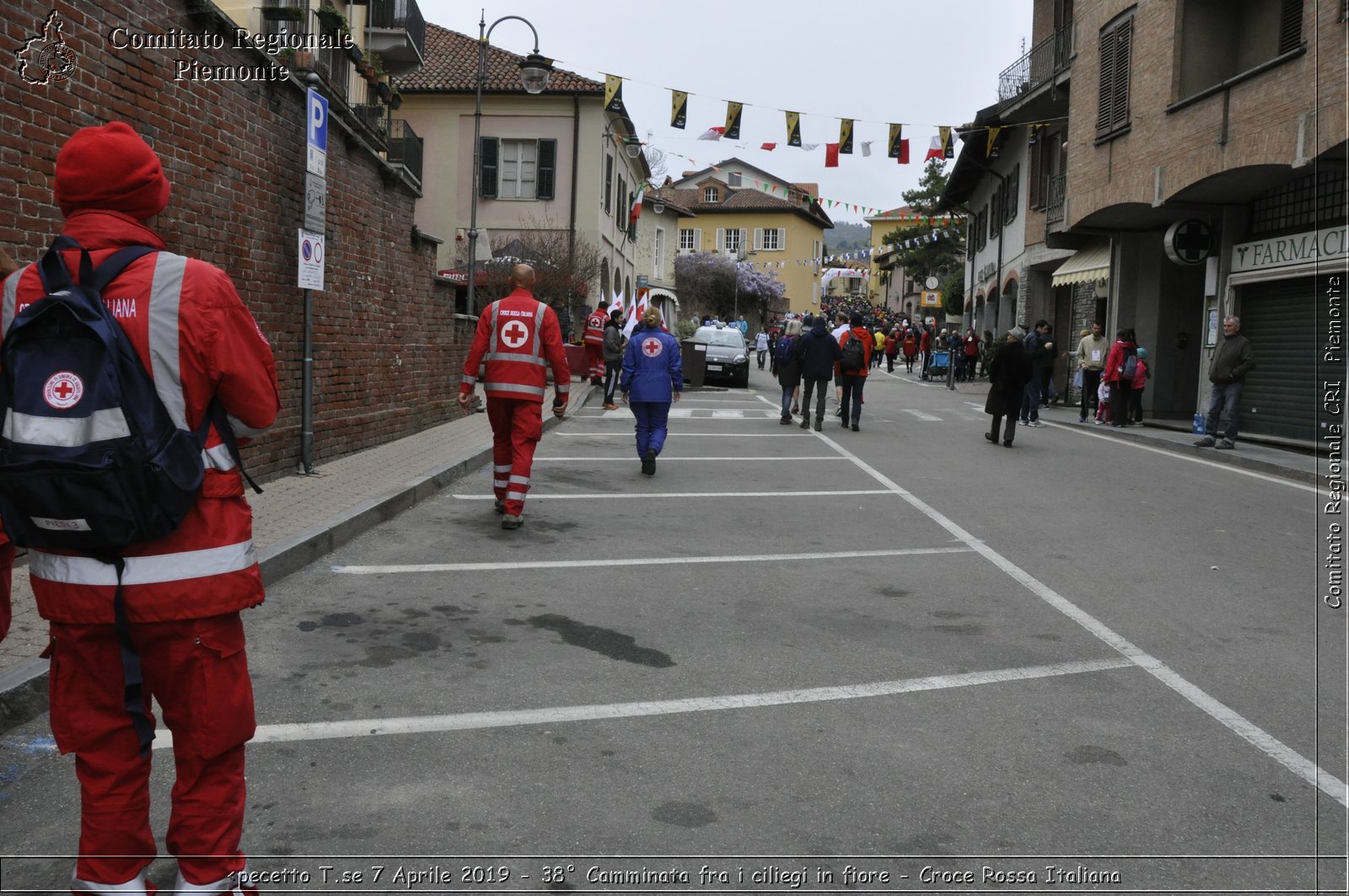 Pecetto T.se 7 Aprile 2019 - 38 Camminata fra i ciliegi in fiore - Croce Rossa Italiana - Comitato Regionale del Piemonte