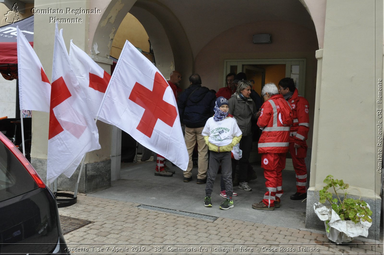 Pecetto T.se 7 Aprile 2019 - 38 Camminata fra i ciliegi in fiore - Croce Rossa Italiana - Comitato Regionale del Piemonte