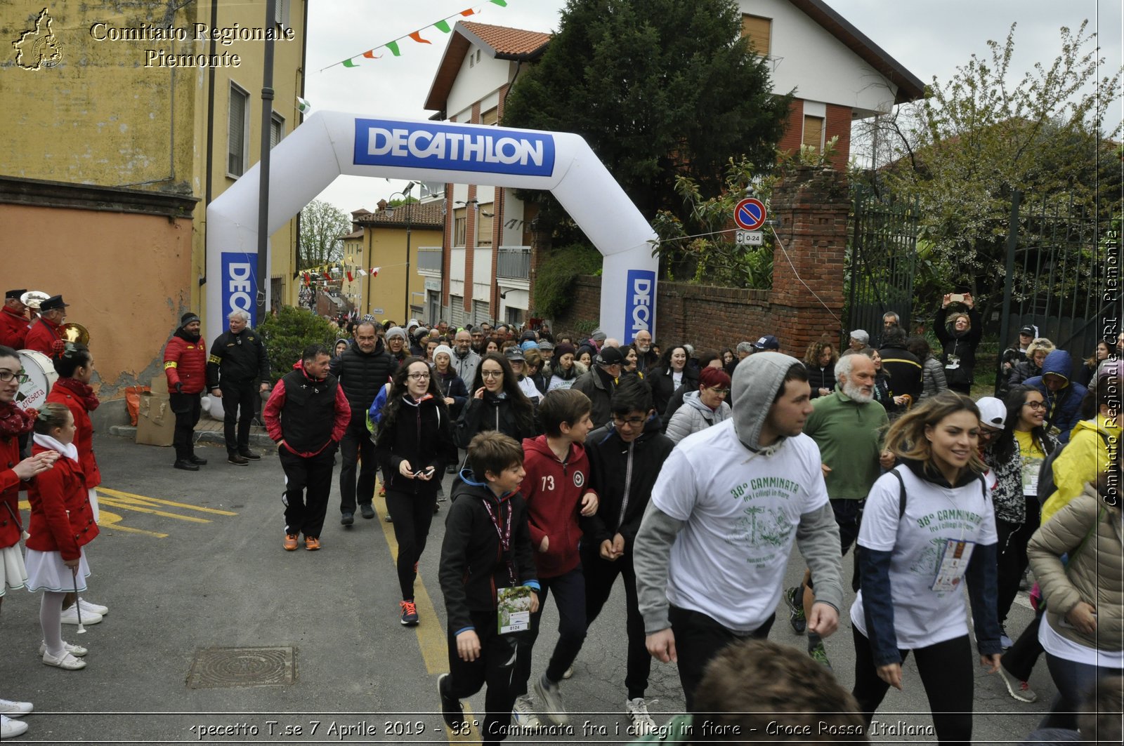 Pecetto T.se 7 Aprile 2019 - 38 Camminata fra i ciliegi in fiore - Croce Rossa Italiana - Comitato Regionale del Piemonte