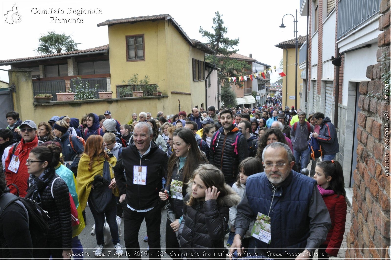 Pecetto T.se 7 Aprile 2019 - 38 Camminata fra i ciliegi in fiore - Croce Rossa Italiana - Comitato Regionale del Piemonte