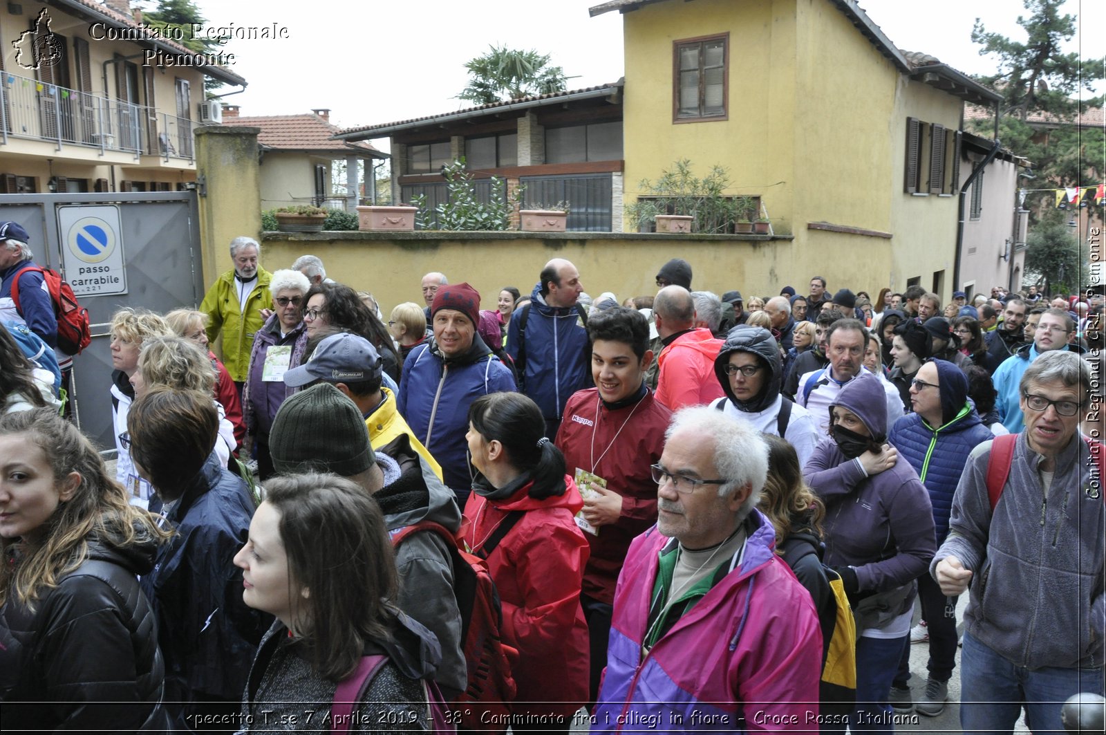 Pecetto T.se 7 Aprile 2019 - 38 Camminata fra i ciliegi in fiore - Croce Rossa Italiana - Comitato Regionale del Piemonte