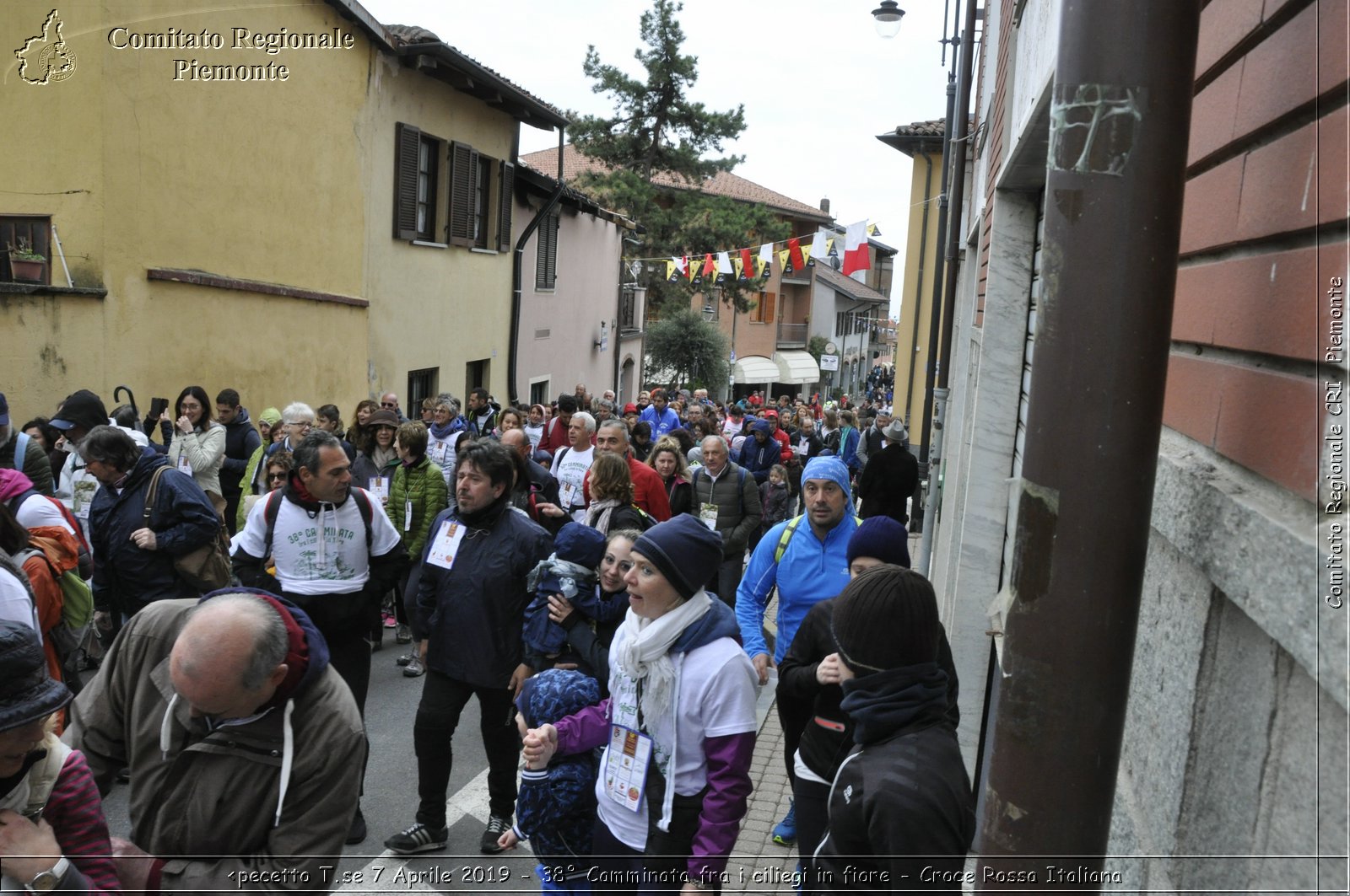 Pecetto T.se 7 Aprile 2019 - 38 Camminata fra i ciliegi in fiore - Croce Rossa Italiana - Comitato Regionale del Piemonte