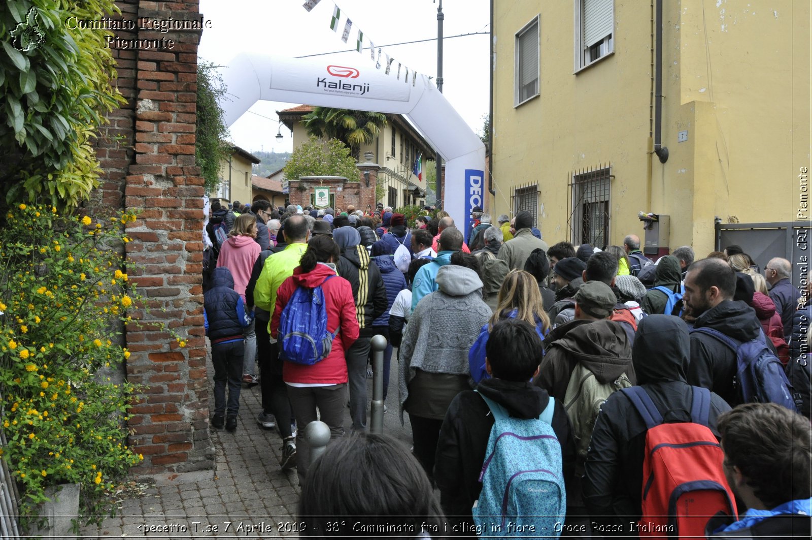 Pecetto T.se 7 Aprile 2019 - 38 Camminata fra i ciliegi in fiore - Croce Rossa Italiana - Comitato Regionale del Piemonte