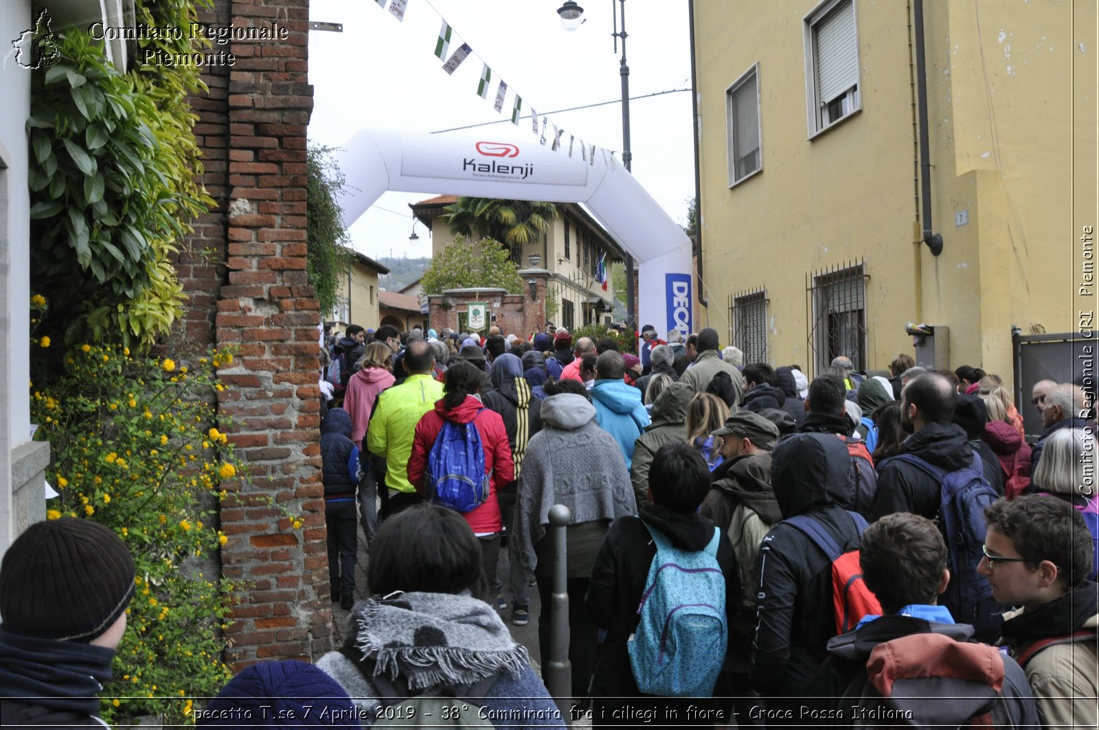 Pecetto T.se 7 Aprile 2019 - 38 Camminata fra i ciliegi in fiore - Croce Rossa Italiana - Comitato Regionale del Piemonte