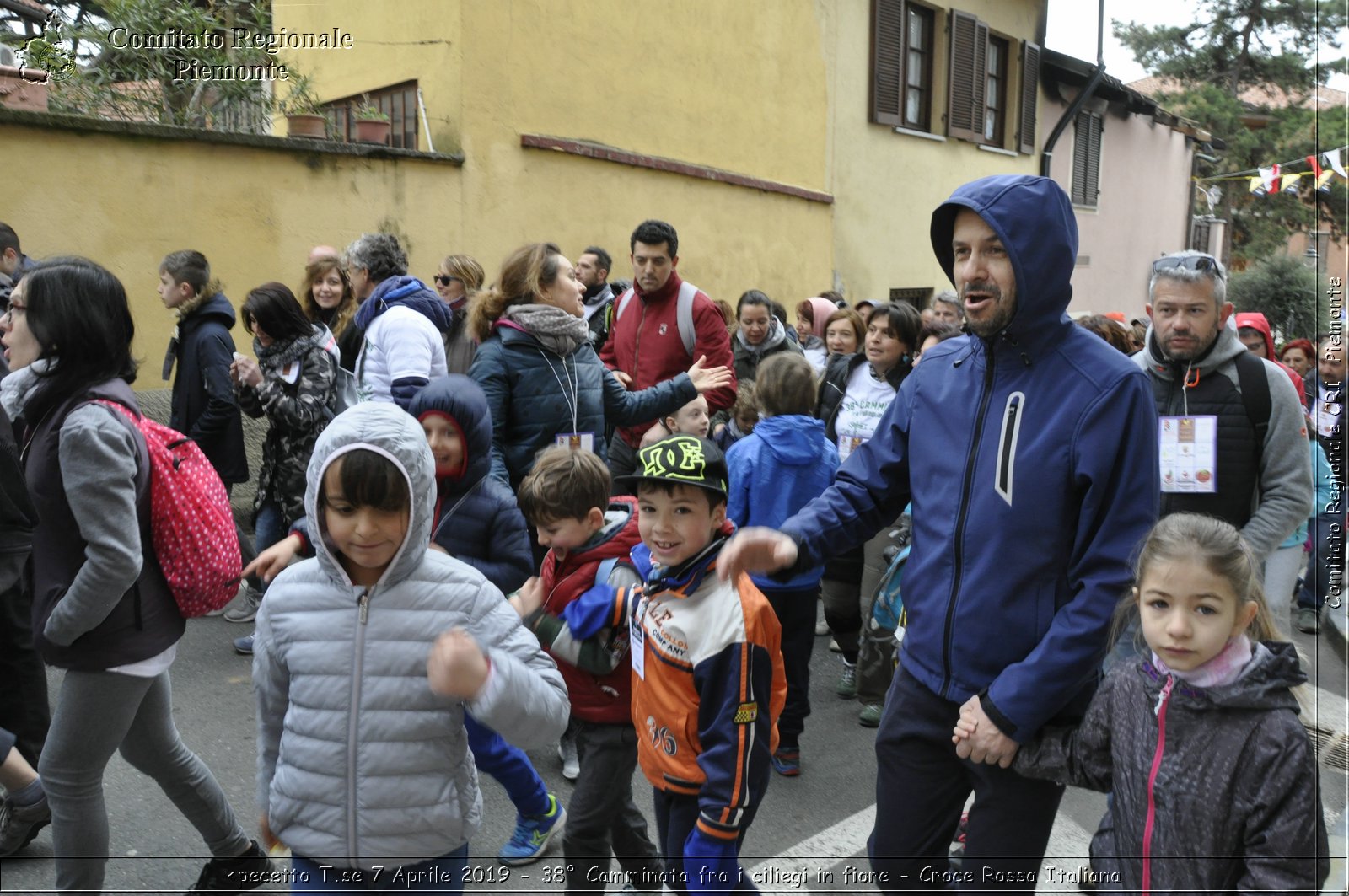 Pecetto T.se 7 Aprile 2019 - 38 Camminata fra i ciliegi in fiore - Croce Rossa Italiana - Comitato Regionale del Piemonte