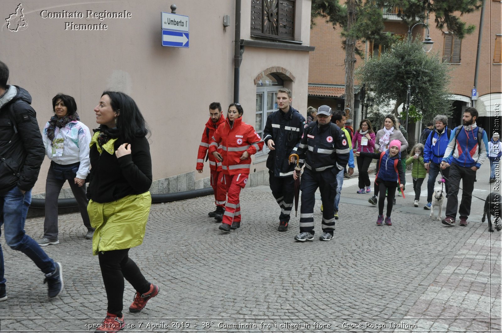 Pecetto T.se 7 Aprile 2019 - 38 Camminata fra i ciliegi in fiore - Croce Rossa Italiana - Comitato Regionale del Piemonte