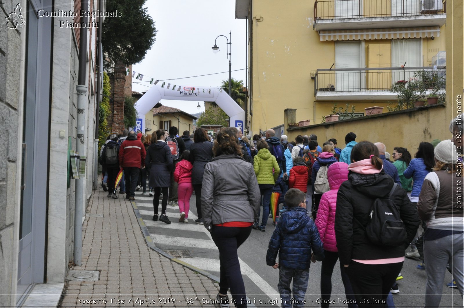 Pecetto T.se 7 Aprile 2019 - 38 Camminata fra i ciliegi in fiore - Croce Rossa Italiana - Comitato Regionale del Piemonte