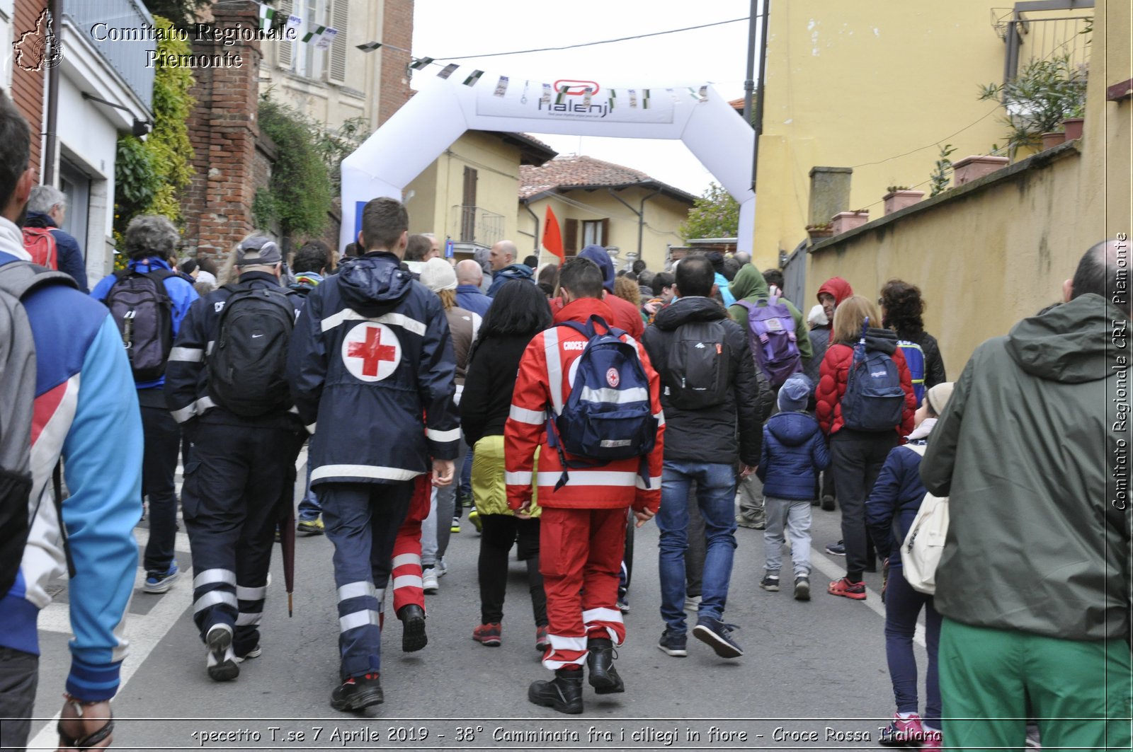 Pecetto T.se 7 Aprile 2019 - 38 Camminata fra i ciliegi in fiore - Croce Rossa Italiana - Comitato Regionale del Piemonte