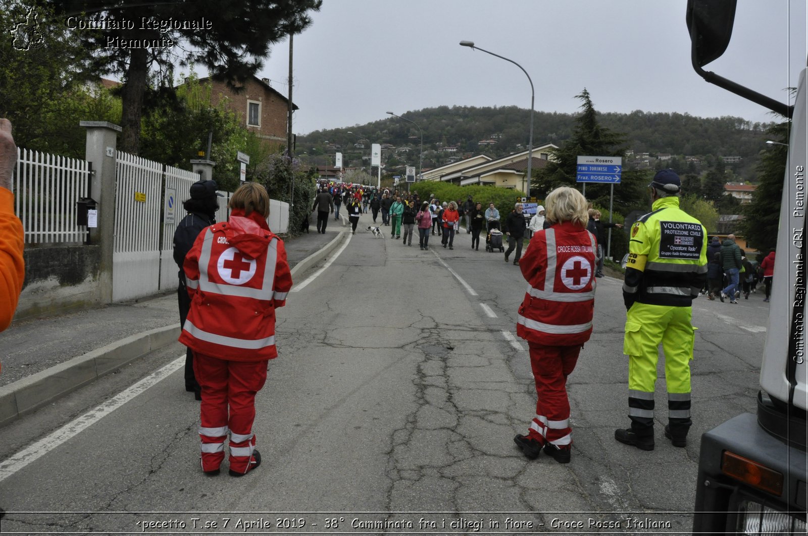 Pecetto T.se 7 Aprile 2019 - 38 Camminata fra i ciliegi in fiore - Croce Rossa Italiana - Comitato Regionale del Piemonte