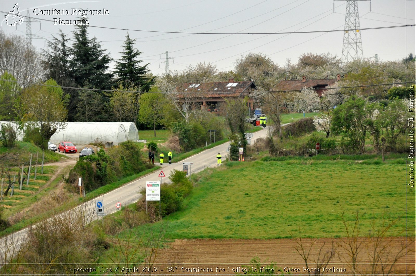 Pecetto T.se 7 Aprile 2019 - 38 Camminata fra i ciliegi in fiore - Croce Rossa Italiana - Comitato Regionale del Piemonte