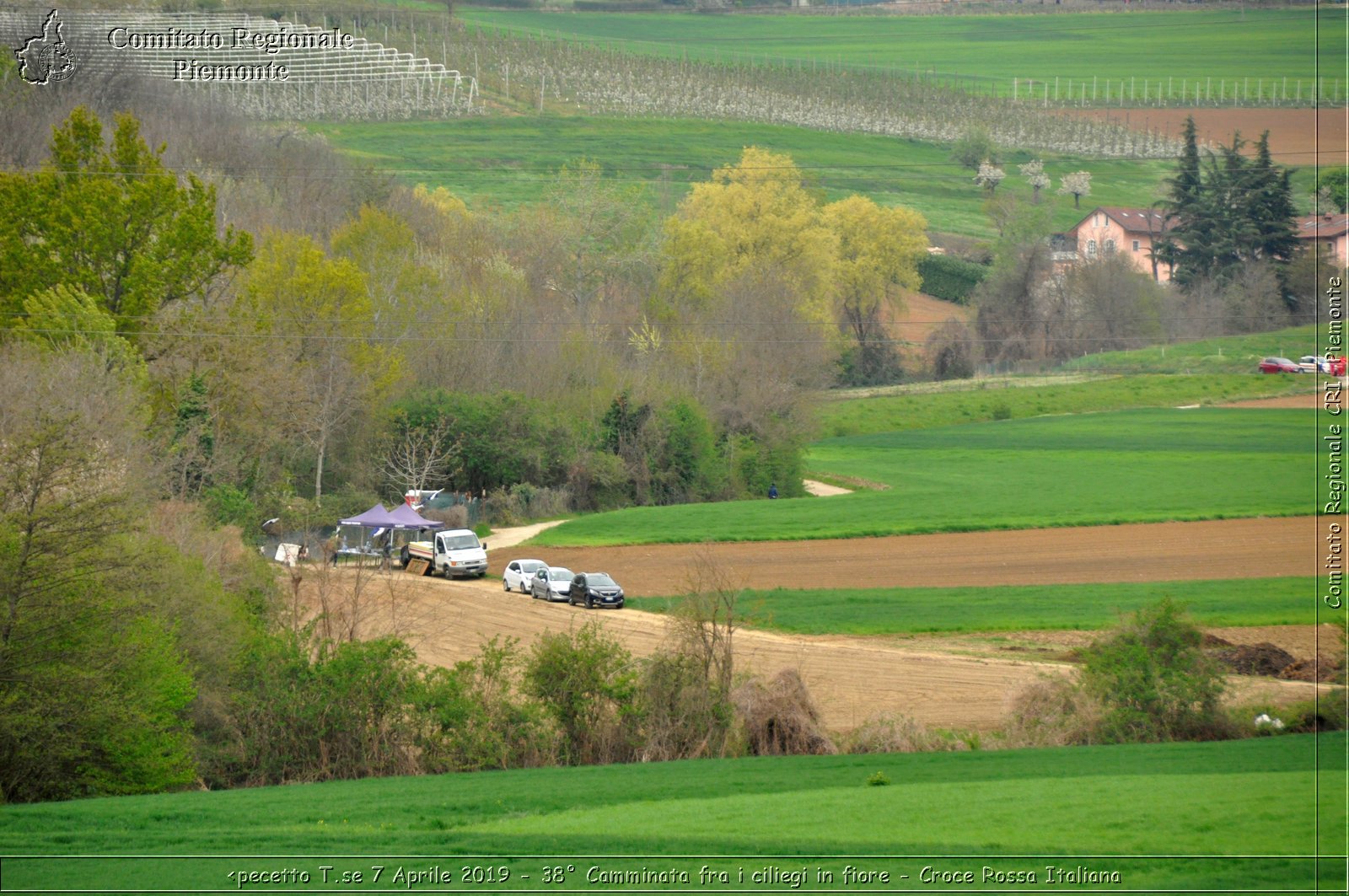 Pecetto T.se 7 Aprile 2019 - 38 Camminata fra i ciliegi in fiore - Croce Rossa Italiana - Comitato Regionale del Piemonte