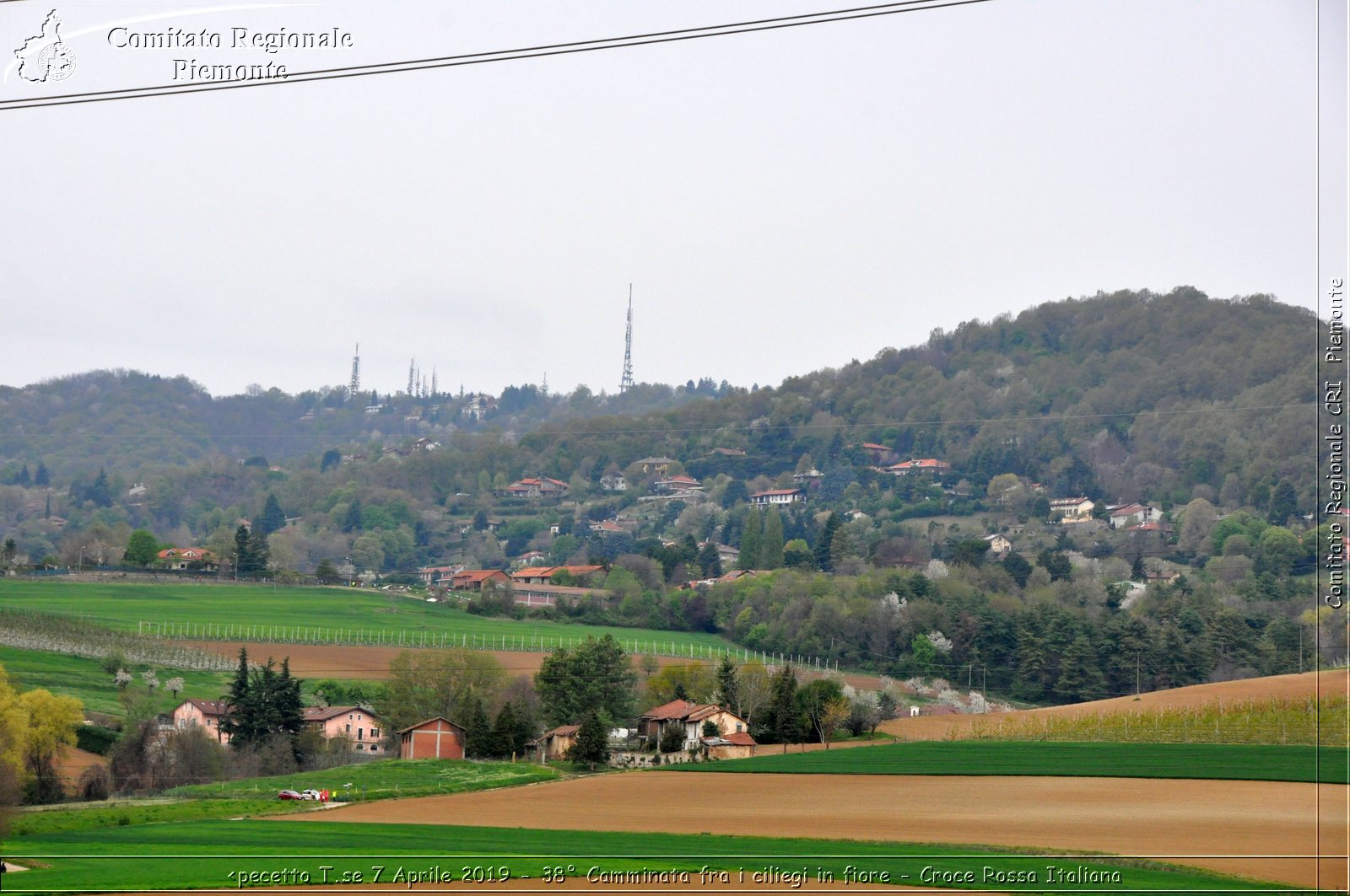 Pecetto T.se 7 Aprile 2019 - 38 Camminata fra i ciliegi in fiore - Croce Rossa Italiana - Comitato Regionale del Piemonte