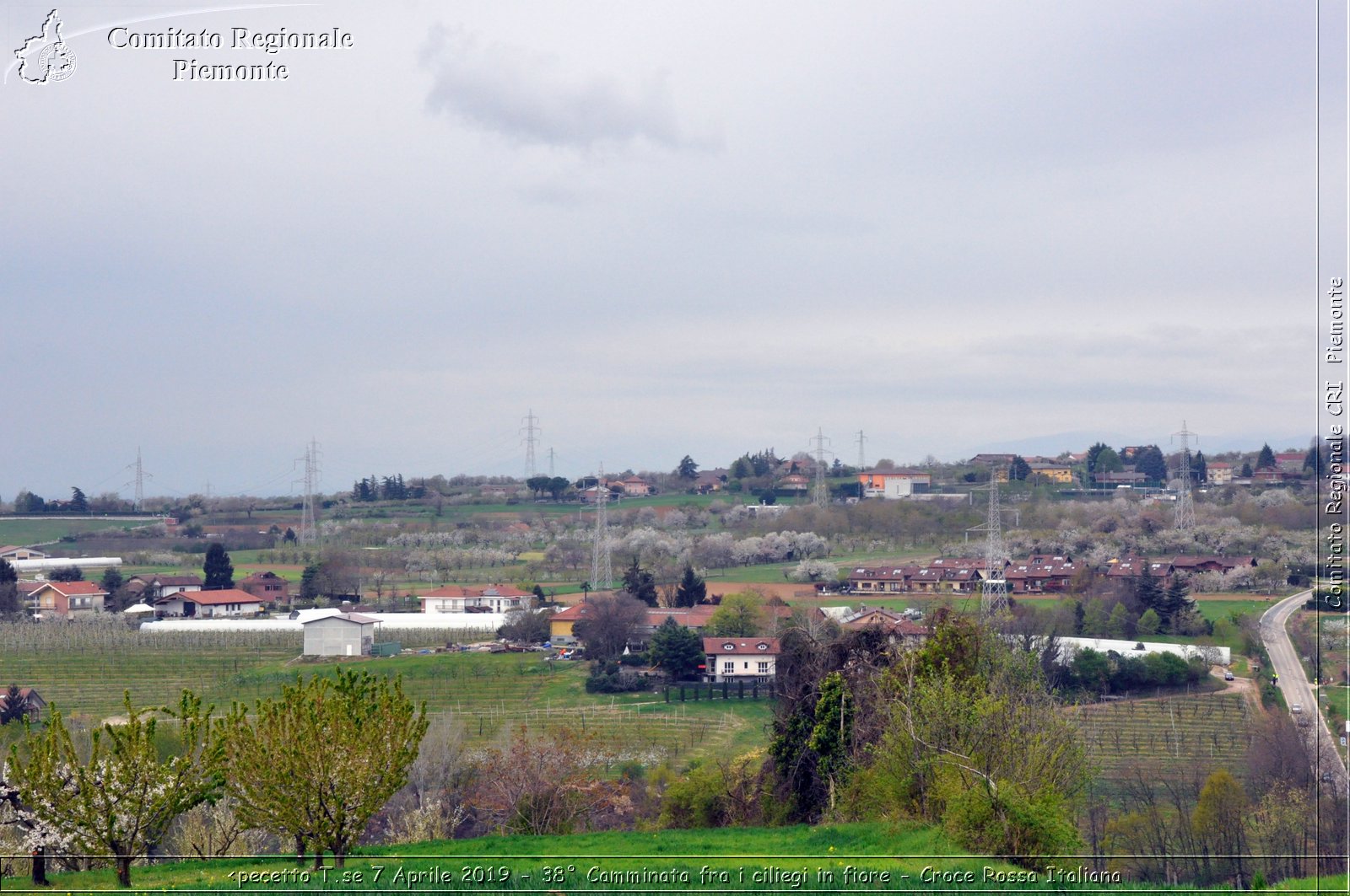 Pecetto T.se 7 Aprile 2019 - 38 Camminata fra i ciliegi in fiore - Croce Rossa Italiana - Comitato Regionale del Piemonte