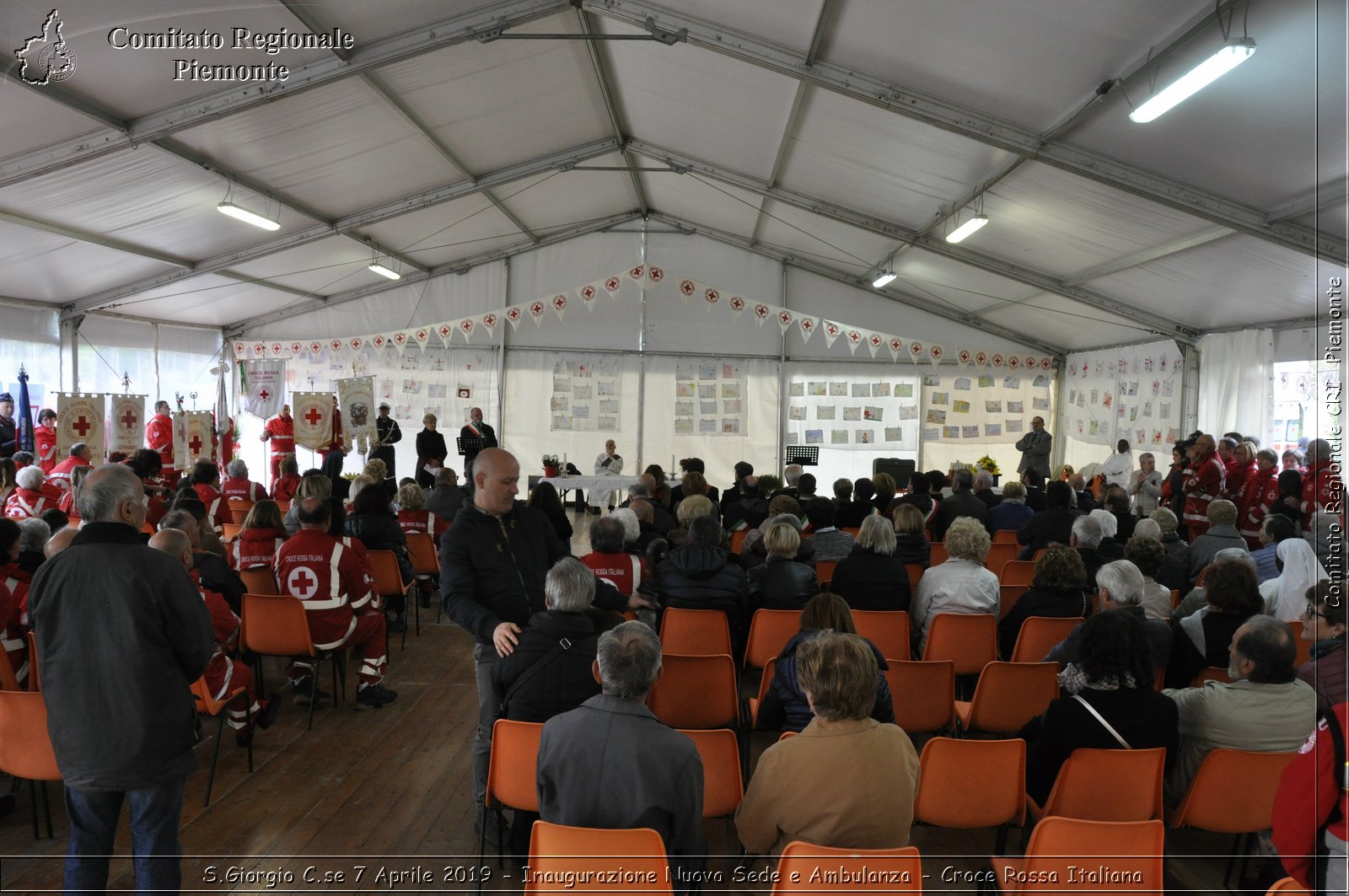 S.Giorgio C.se 7 Aprile 2019 - Inaugurazione Nuova Sede e Ambulanza - Croce Rossa Italiana - Comitato Regionale del Piemonte