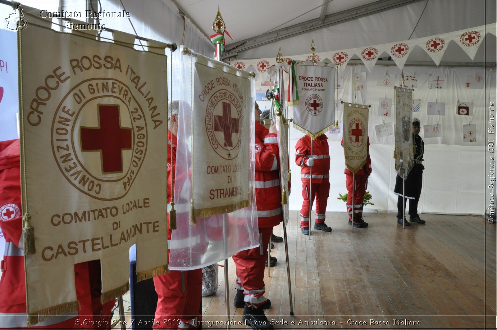 S.Giorgio C.se 7 Aprile 2019 - Inaugurazione Nuova Sede e Ambulanza - Croce Rossa Italiana - Comitato Regionale del Piemonte