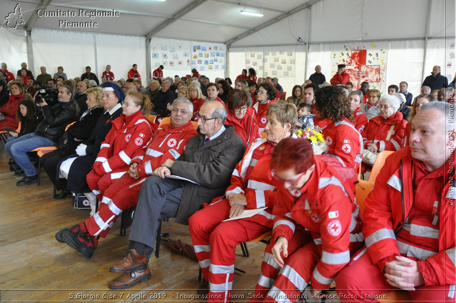 S.Giorgio C.se 7 Aprile 2019 - Inaugurazione Nuova Sede e Ambulanza - Croce Rossa Italiana - Comitato Regionale del Piemonte